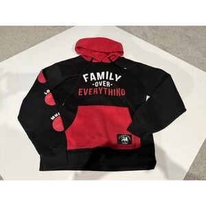Family Over Everything Med Mens Hoodie The Marley Family and Defend Brooklyn